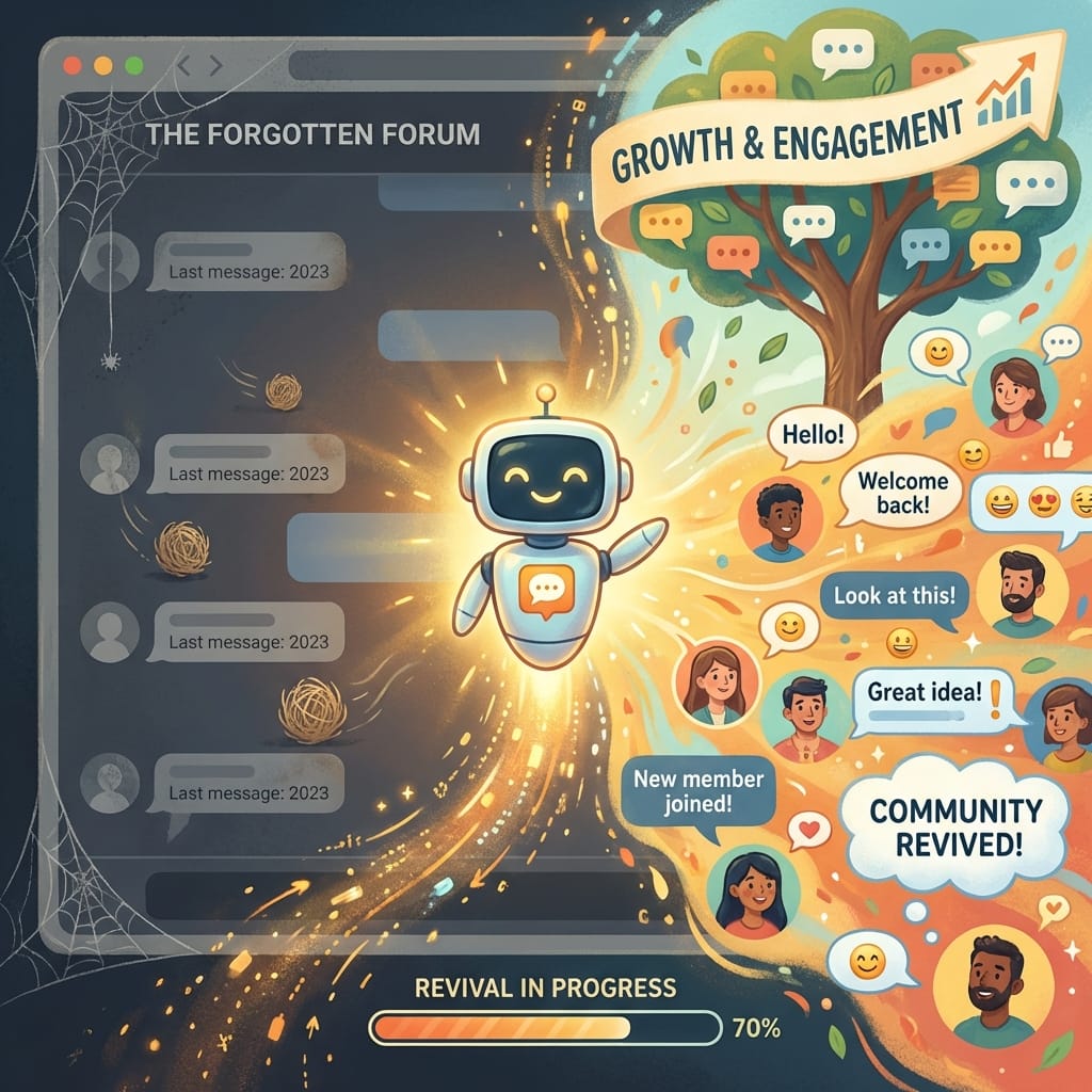 Why communities go quiet