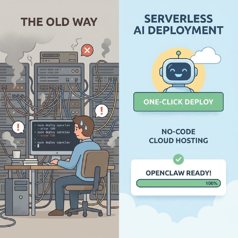 How to Deploy an OpenClaw Agent Without Managing Your Own Server illustration